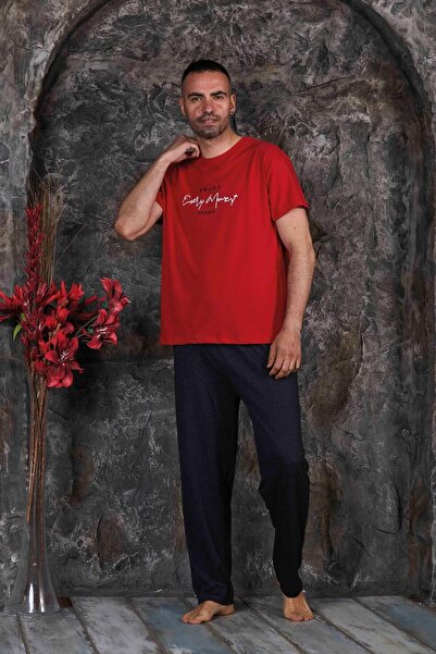 CALİA Set de pijamale pentru bărbați cu mânecă scurtă