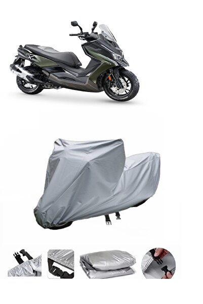 BODYGARD Kymco DT X360 - مشمع دراجة نارية سميك للغاية ومناسب للحقيبة الخلفية