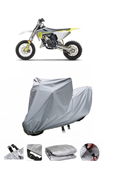 BODYGARD Husqvarna TC 65 - مشمع دراجة نارية سميك للغاية وحقيبة خلفية مناسبة
