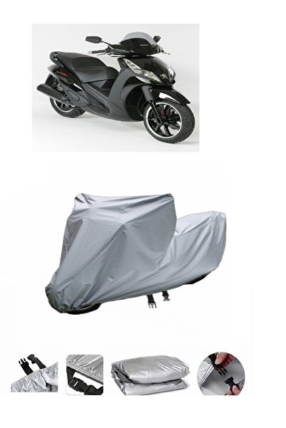 BODYGARD غطاء دراجة نارية فائق السماكة متوافق مع حقيبة خلفية لدراجة بيجو جيوب...