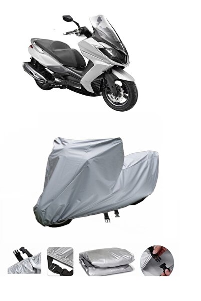 BODYGARD Kymco Downtown 350i ABS - مشمع دراجة نارية سميك للغاية وحقيبة خلفية