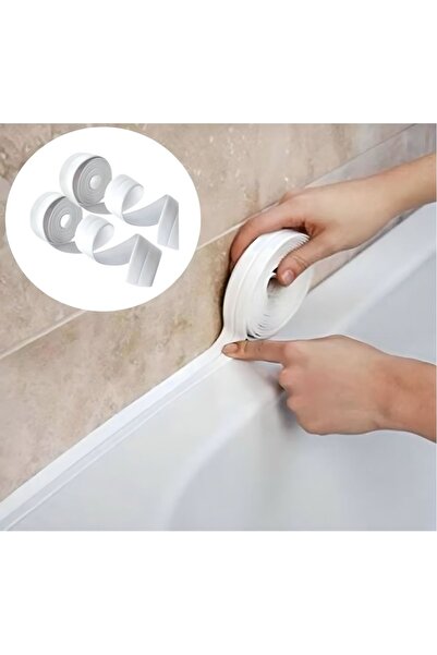 MeYsOh Su Sızdırmaz Banyo Mutfak Lavabo Ocak Küvet Kenar Izolasyon Şerit Band...