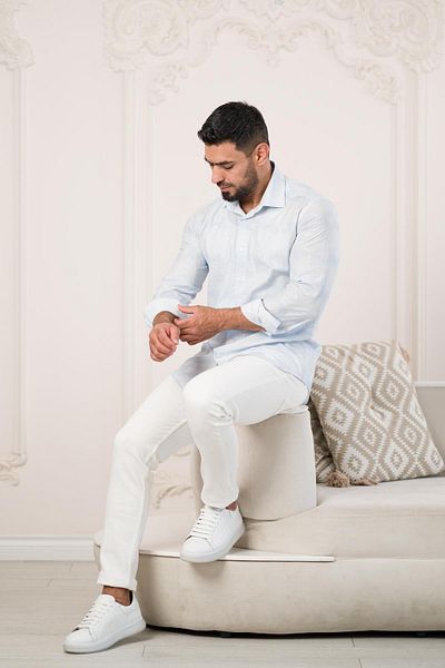 Paul Martin Cămașă de vară din bumbac cu model floral