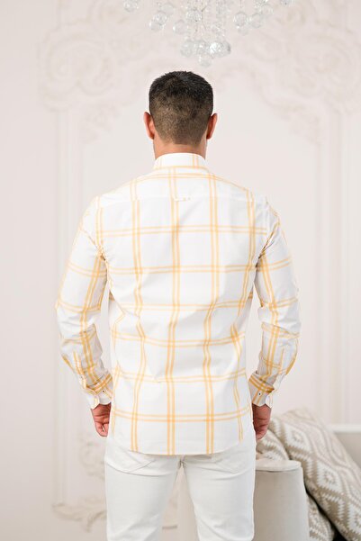 Paul Martin Καλοκαιρινό πουκάμισο με καρό γιακά βαμβακερό - κουμπιά κανονική εφαρμογή