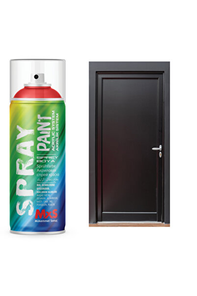 MxS DEMİR&AHŞAP KAPI BOYASI ÖZEL YAPIM AKRİLİK SPREY BOYA 400 ML