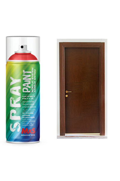 MxS DEMİR&AHŞAP KAPI BOYASI ÖZEL YAPIM AKRİLİK SPREY BOYA 400 ML