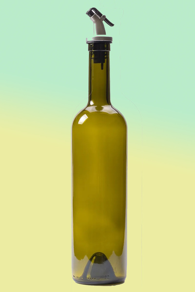 Genel Markalar 1 Adet Zeytinyağı Şişesi Gümüş Akıtıcılı Ayçiçek Yağı Ve Sıvıl...