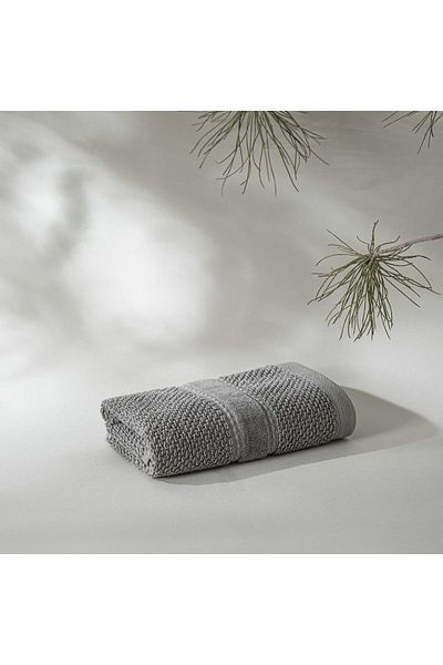 Green Black Anthracite Anna Hand Towel
