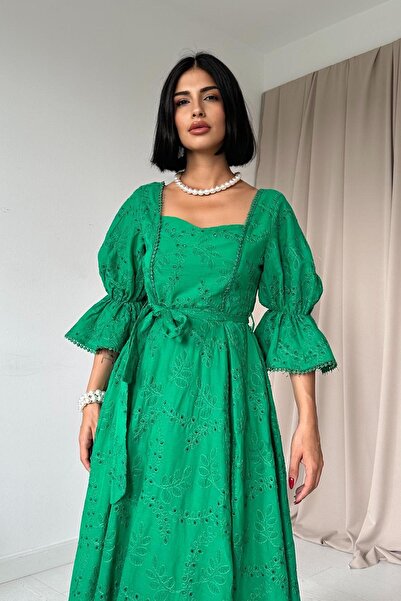 Essence Bouteille Φόρεμα με ελαστικό μανίκι