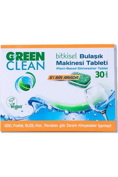 Green Clean 30 Herbal Dishwasher Tablets
