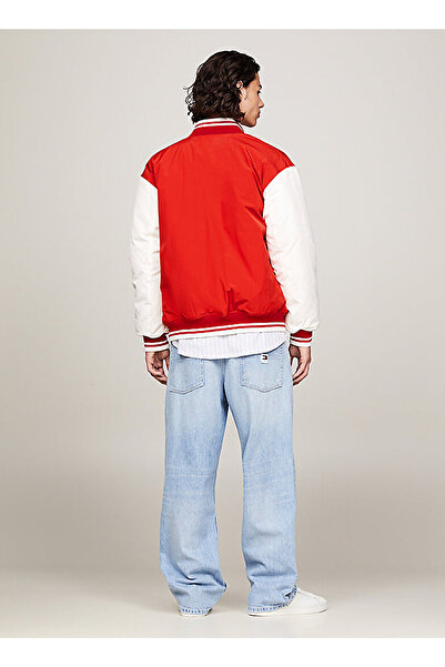 Tommy Jeans Red Men's Jacket Dm0Dm18702Xl