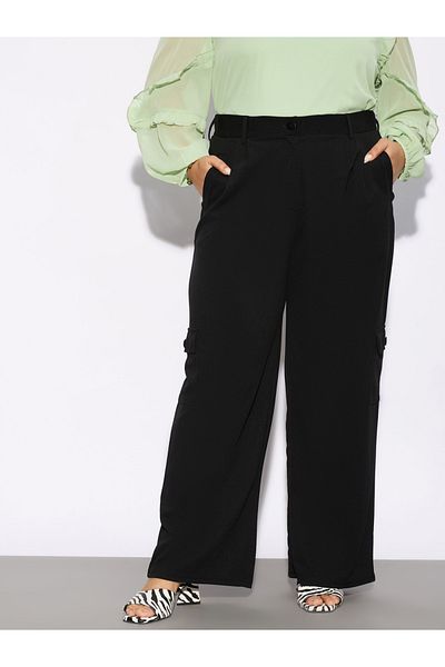 Sassafras By Styli Plus Multi Pockets Cargo Pants