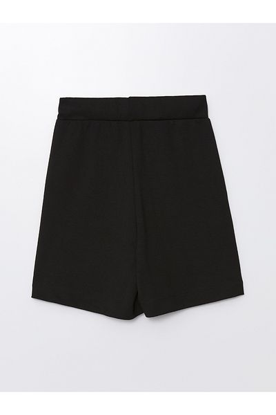 LC Waikiki Women's Straight Shorts - Elastic Waist