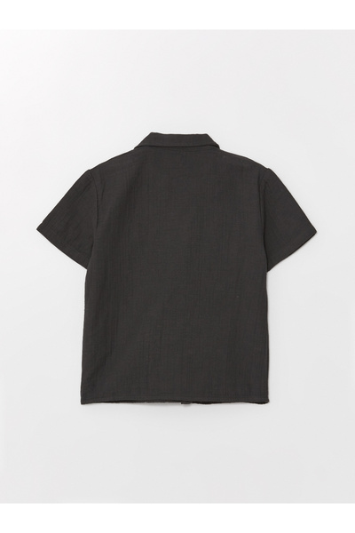 LC Waikiki Lcw galléros rövid ujjú kisfiú ing és rövidnadrág 2 részes készlet