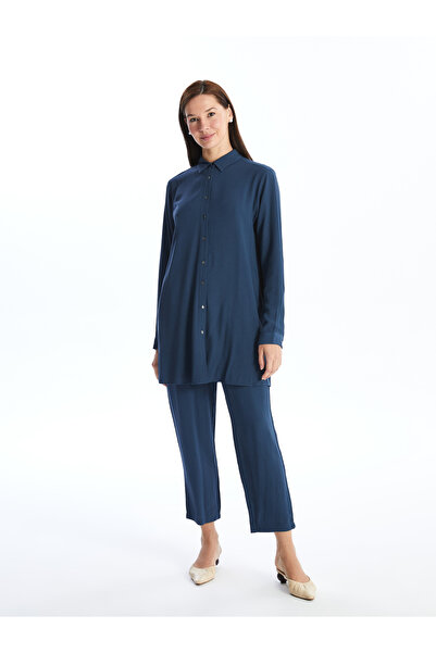 LC Waikiki Kadın Beli Lastikli Düz Pantolon