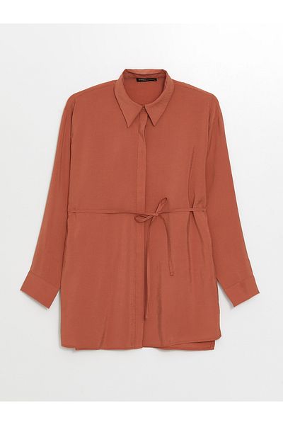 LC Waikiki Übergroße Damen-Shirt-Tunika – gerader Schnitt
