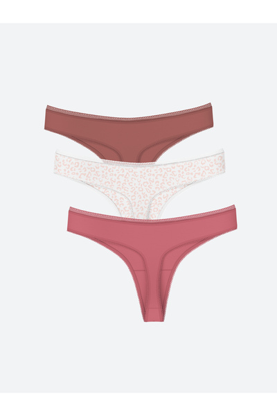 LC Waikiki 3 csomag mintás tangabugyi