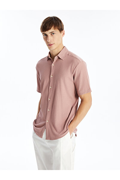 LC Waikiki Men's Shirt - Regular Fit, Short Sleeve