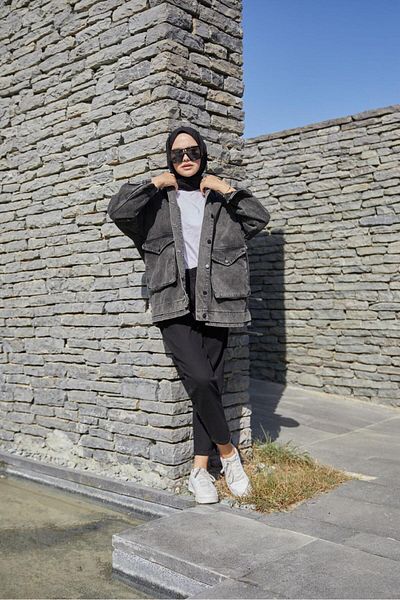 ENZİM JEANS Women's Denim Jacket - Comfortable and Stylish Design