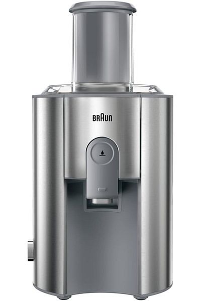 Braun Spin Juice Extractor large 75mm Chute, Stainless Steel Mesh, Anti drip/anti splash - J700
