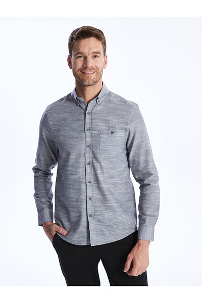 LC Waikiki Pánská košile – Regular Fit, Dlouhý rukáv