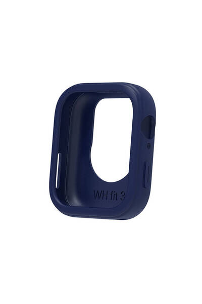 Nezih Case Huawei Watch Fit 3 Uyumlu Renkli Yumuşak Silikon Kasa Koruyucu