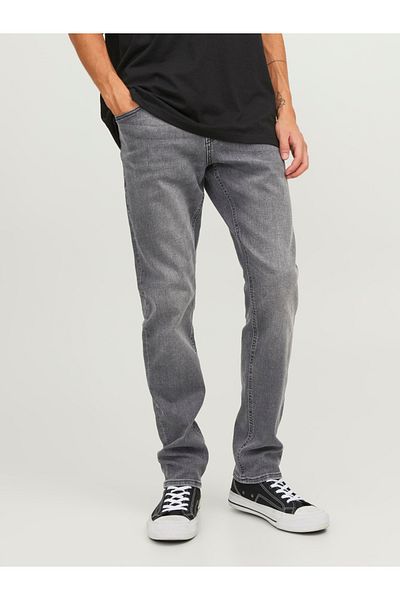 Jack & Jones Jeans mit niedriger Taille und schmaler Passform