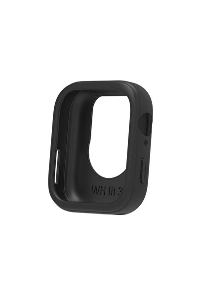 Nezih Case Huawei Watch Fit 3 Uyumlu Renkli Yumuşak Silikon Kasa Koruyucu