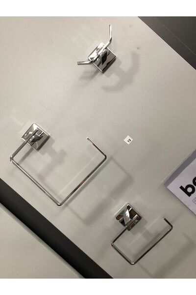 Belinza Time Üçlü Aksesuar Seti Krom Kapaksız