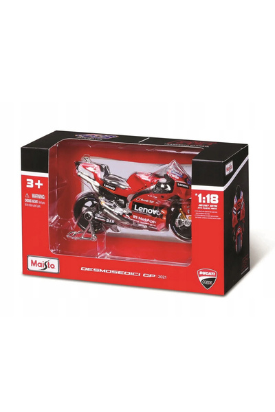 Maisto Ducati Lenovo 43 Team 2021 1/18 Model Motorcycle