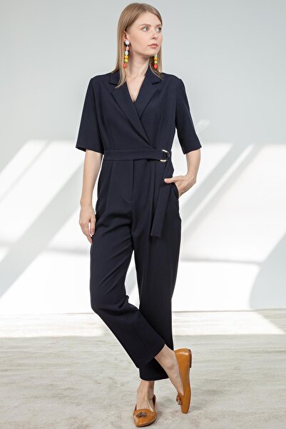 Journey Tulum-mono Yaka, Üst Beden Kruvaze Kapamalı, Kısa Kol