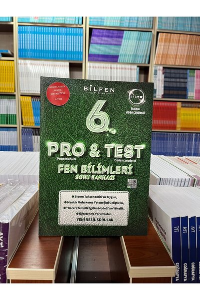 Bilfen Yayıncılık Bilfen 6. Sınıf Fen Bilimleri Pro&test Soru Bankası