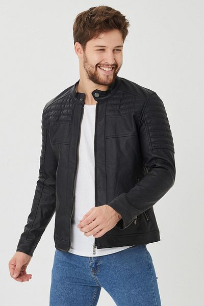 Bürke Black Men's Leather Jacket