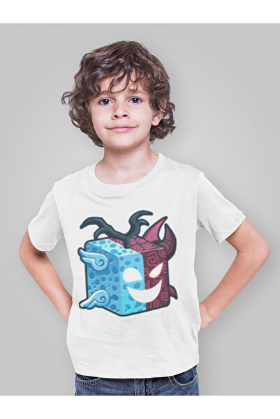 MAGORS BLOX FRUITS Novo Štampano - okrugla kragna Pamuk komada kratkih rukava...