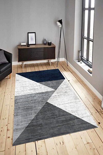 YTR HOME Dijital Baskı Yıkanabilir Kaymaz Taban Dekoratif Salon Mutfak Halısı...