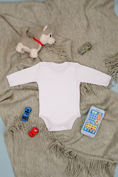 bebetospik Cotton Comfortable Long Sleeve Snap Bodysuit