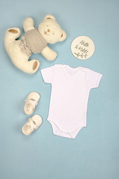 bebetospik Cotton Comfortable Short Sleeve Snap Bodysuit