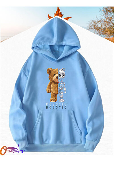 oneagılyazı ROBOTIC Dječja majica sa kapuljačom