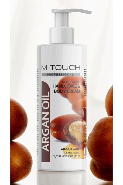 mtouch M Touch Argan Yağlı Nemlendirici El Yüz & Vücut Kremi (Argan Oil Hand ...