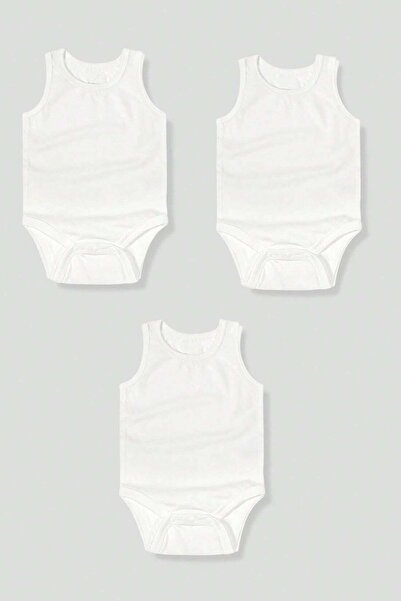 bebetospik Comfortable Cotton Thick Strap Snap Bodysuit