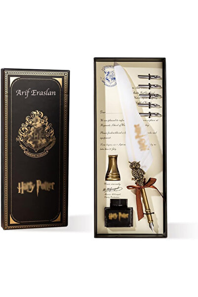 keyfim shop Harry Potter Divit Kalemli Özel Tasarım Konspet Hediyelik Set