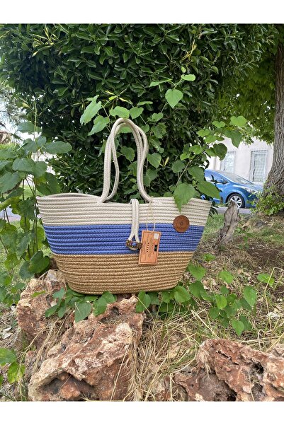 ModaCardin Пляжна сумка та сумка через плече - сумка ручної роботи з джутового плетіння