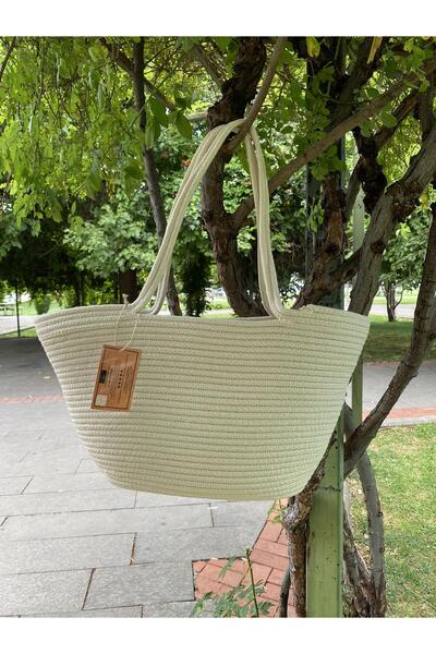 ModaCardin Пляжна сумка та сумка через плече - сумка ручної роботи з джутового плетіння
