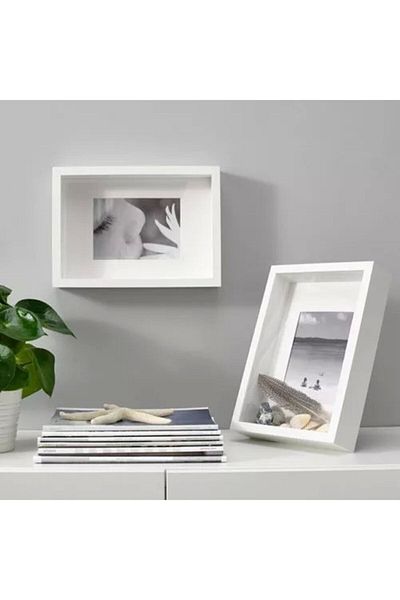 IKEA Sannahed 21x30 Cadru de copiere din lemn alb - 1 bucată