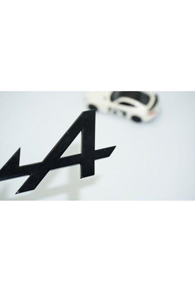 Genel Markalar Alpine F1 Siyah ABS 3M Bagaj Yazı Logo Renault İle Uyumlu