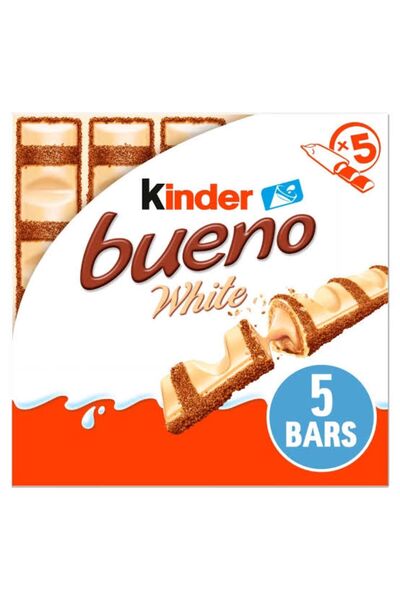 Kinder Bueno Whıte Mılk And Hazelnuts 6x19,5g 98g