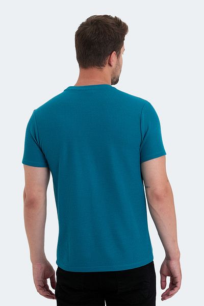 Slazenger Ανδρικό T-Shirt - Χρώμα βενζίνης VELVEL