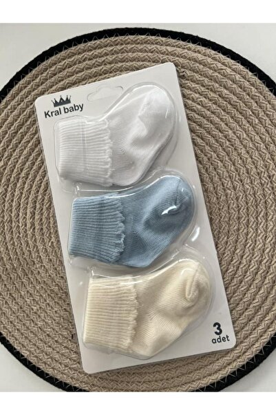 Kral Baby عبوة من 3 جوارب منحنية