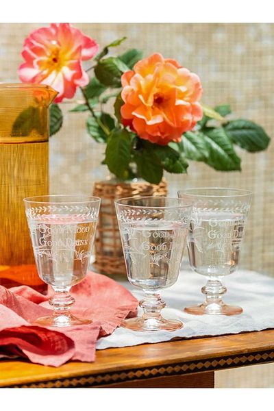 LC Waikiki Stylish Design Footed Glass Set of 3 220 ml