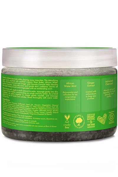 Shea Moisture Hand and Body Sugar Peeling with African Water Mint and Ginger Extract 340gr